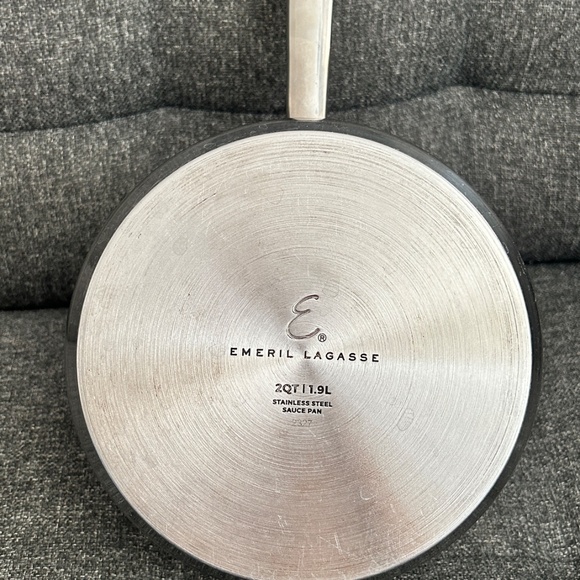 Emeril Stainless Steel 2 Qt Saucepan with Lid - Picture 4 of 8